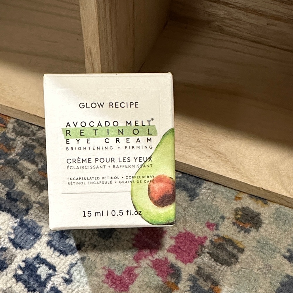 Glow Recipe Avocado Melt Eye Cream with Green Accents